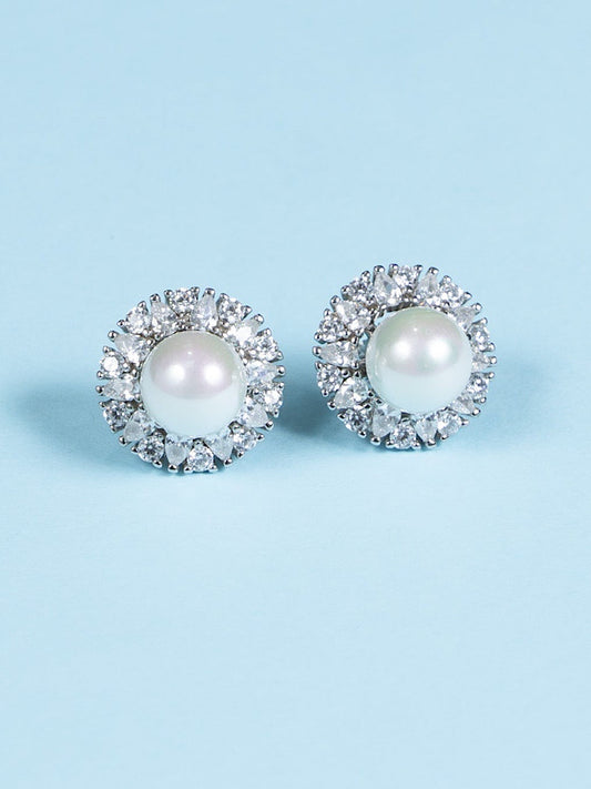 Jiva Detachable Pearl Studs